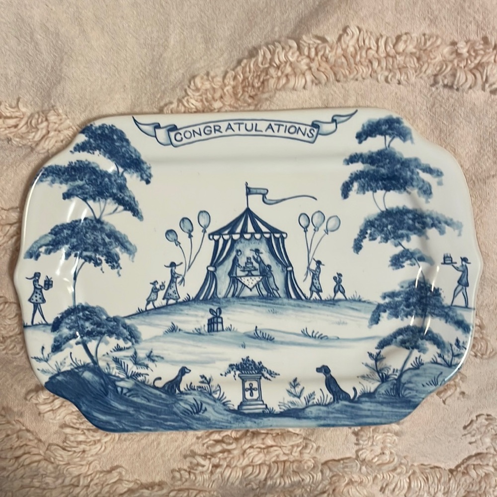 Juliska Congratulations trinket dish